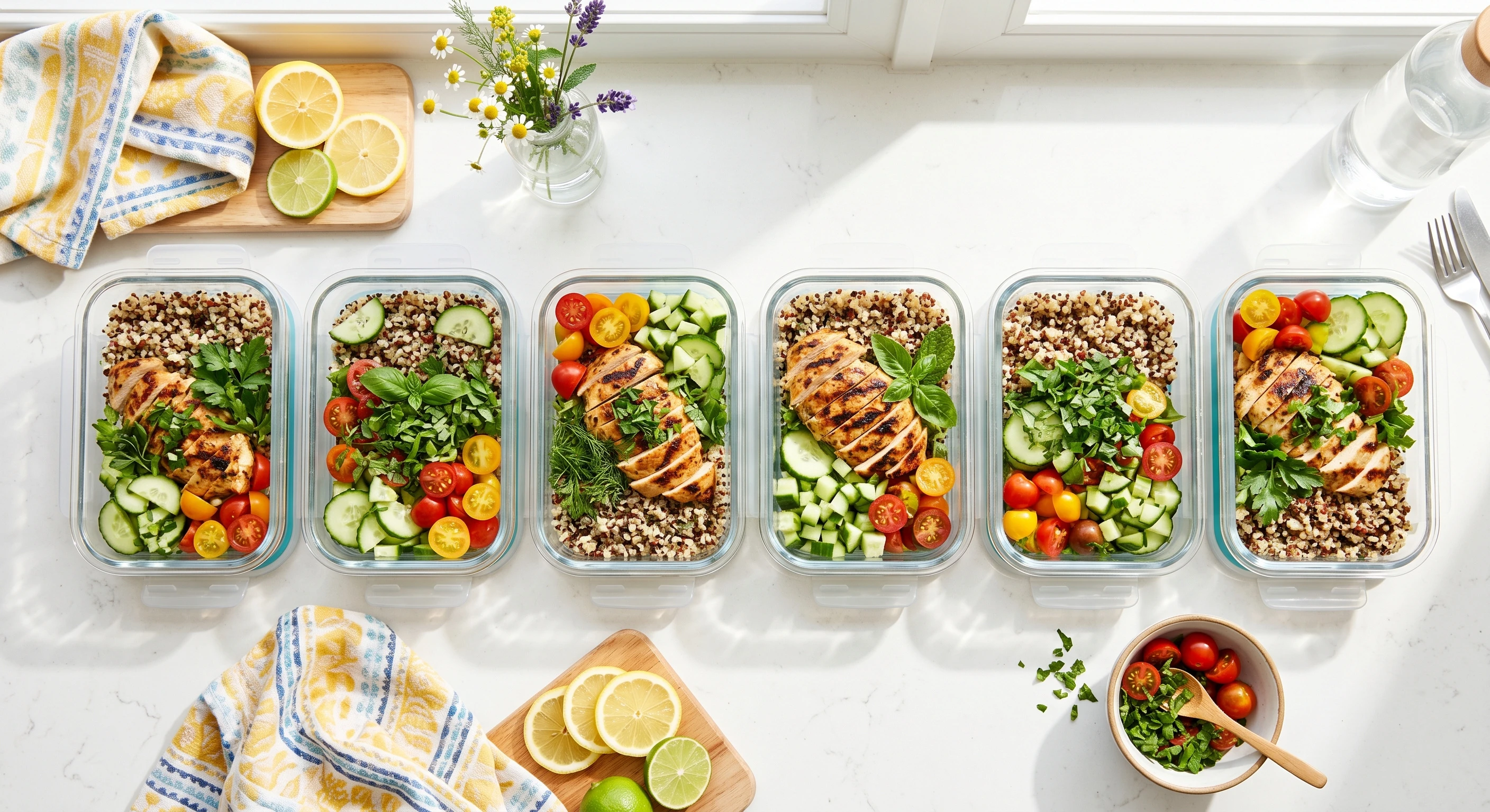 Summer Meal Prep Guide: 7-Day Healthy Plan to Save Time & Eat Better